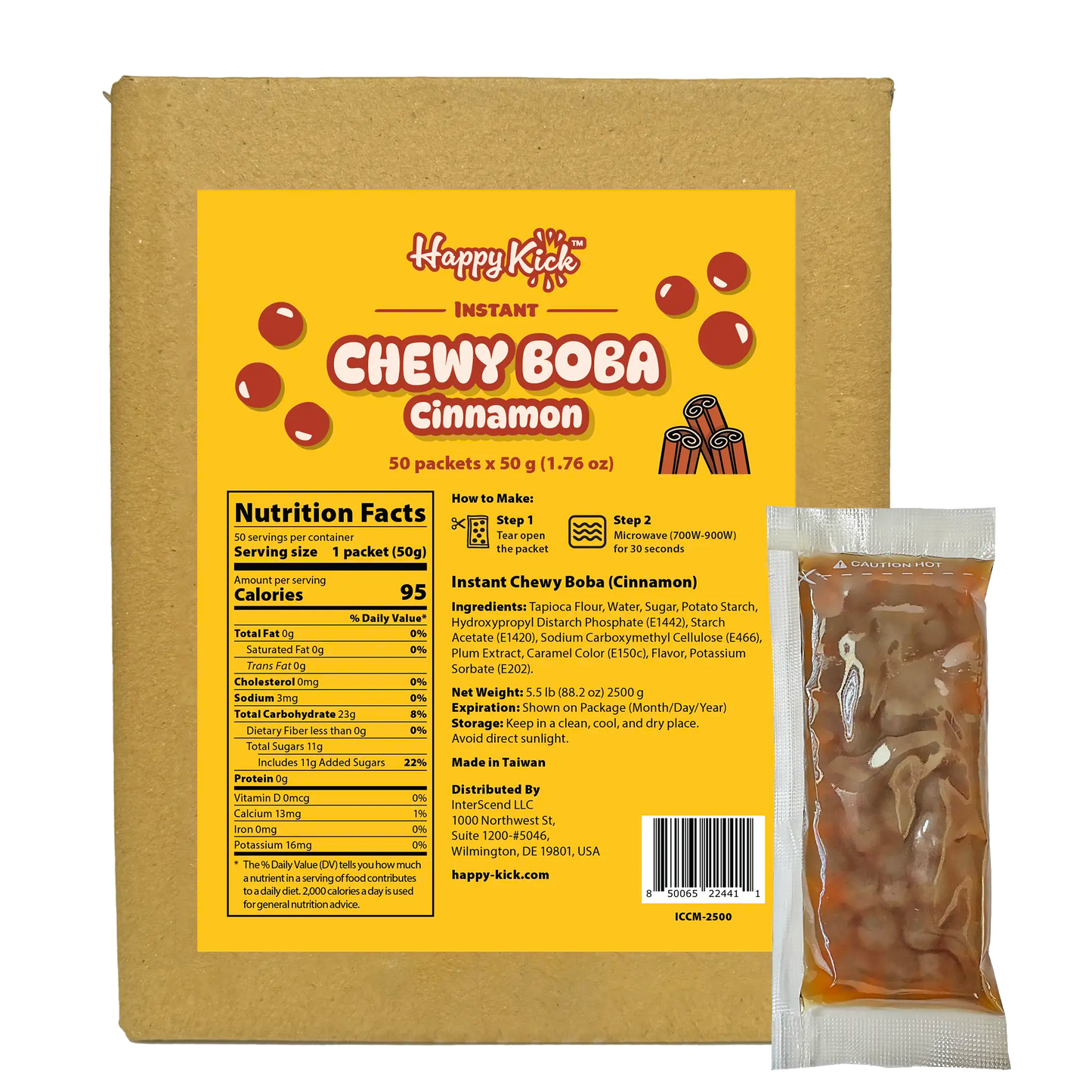 Instant Chewy Boba (5.5 lbs)