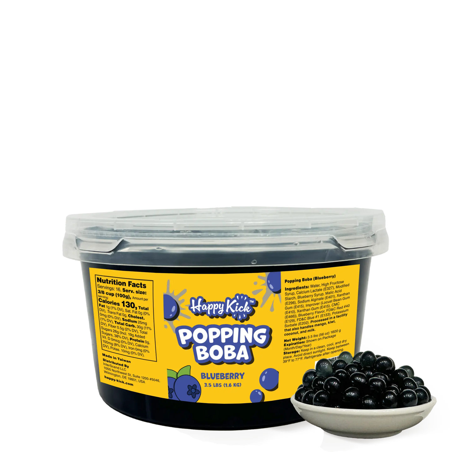 Ready-To-Eat Popping Boba (7.5 lbs)