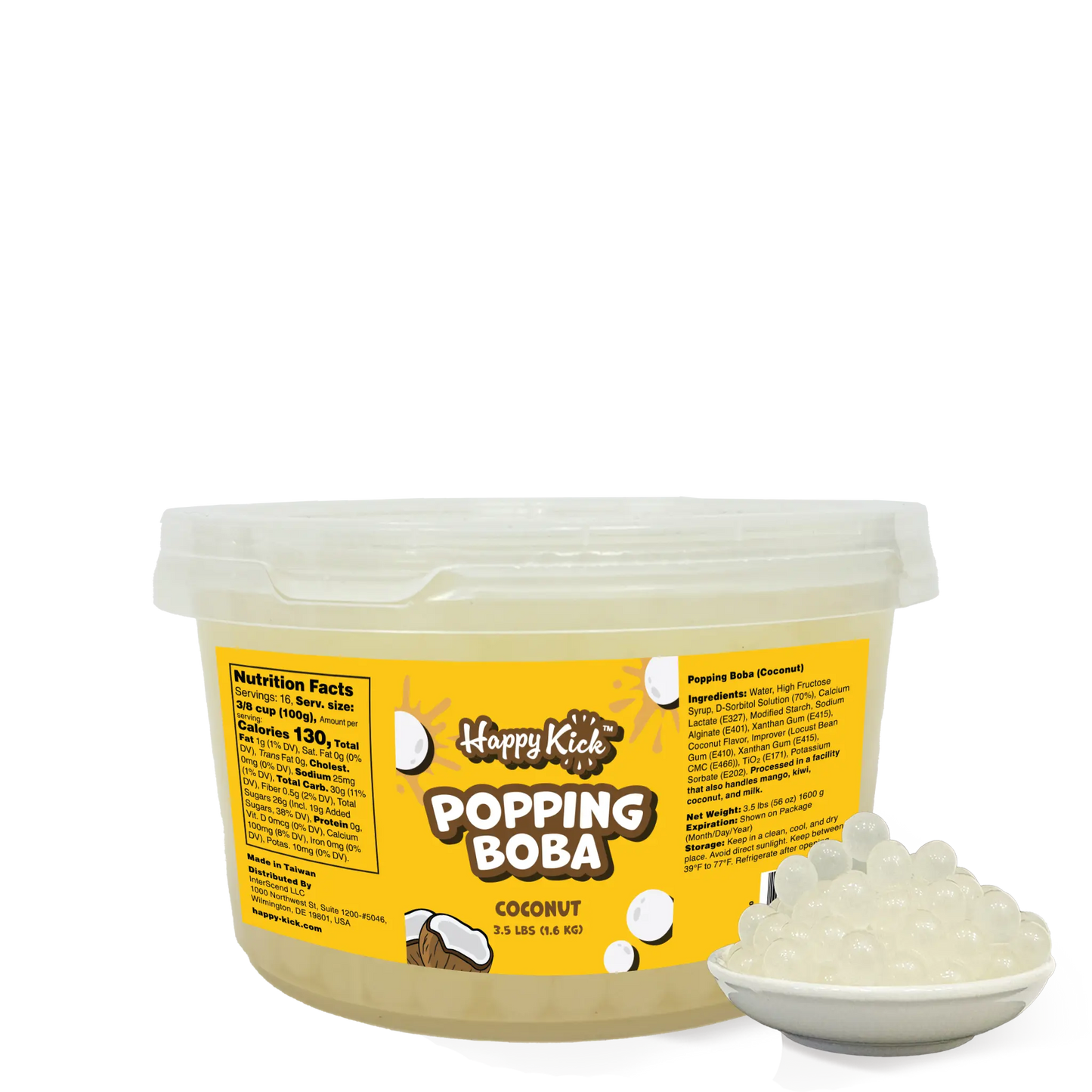Ready-To-Eat Popping Boba (7.5 lbs)
