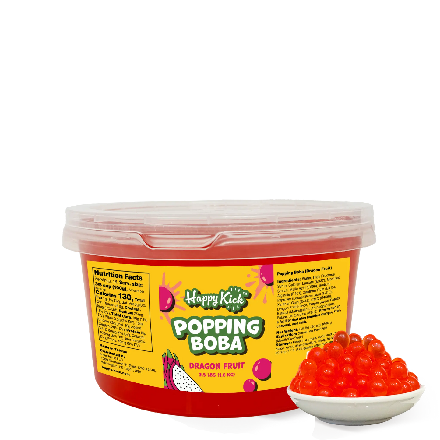 Ready-To-Eat Popping Boba (7.5 lbs)