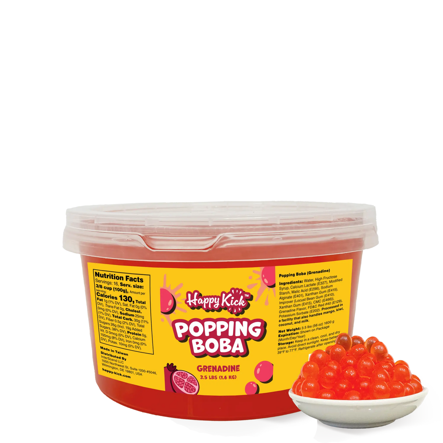 Ready-To-Eat Popping Boba (7.5 lbs)