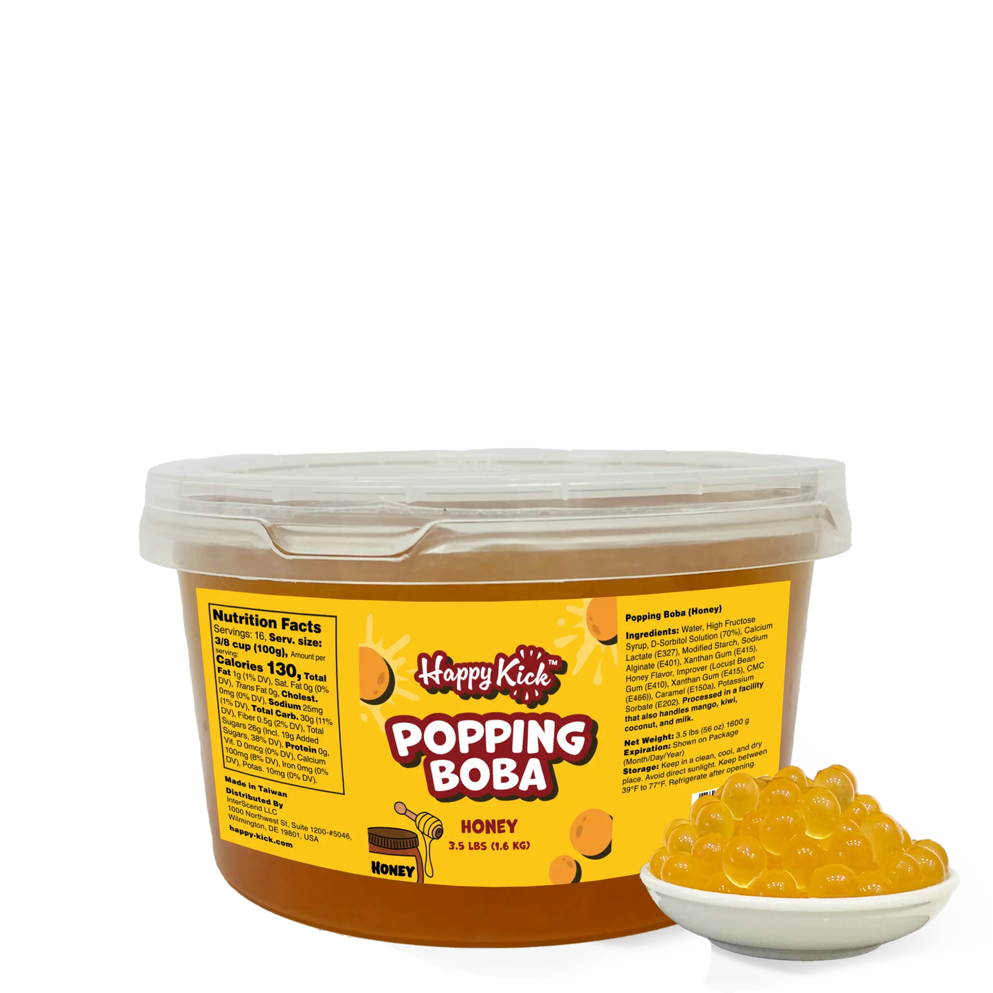 Ready-To-Eat Popping Boba (7.5 lbs)