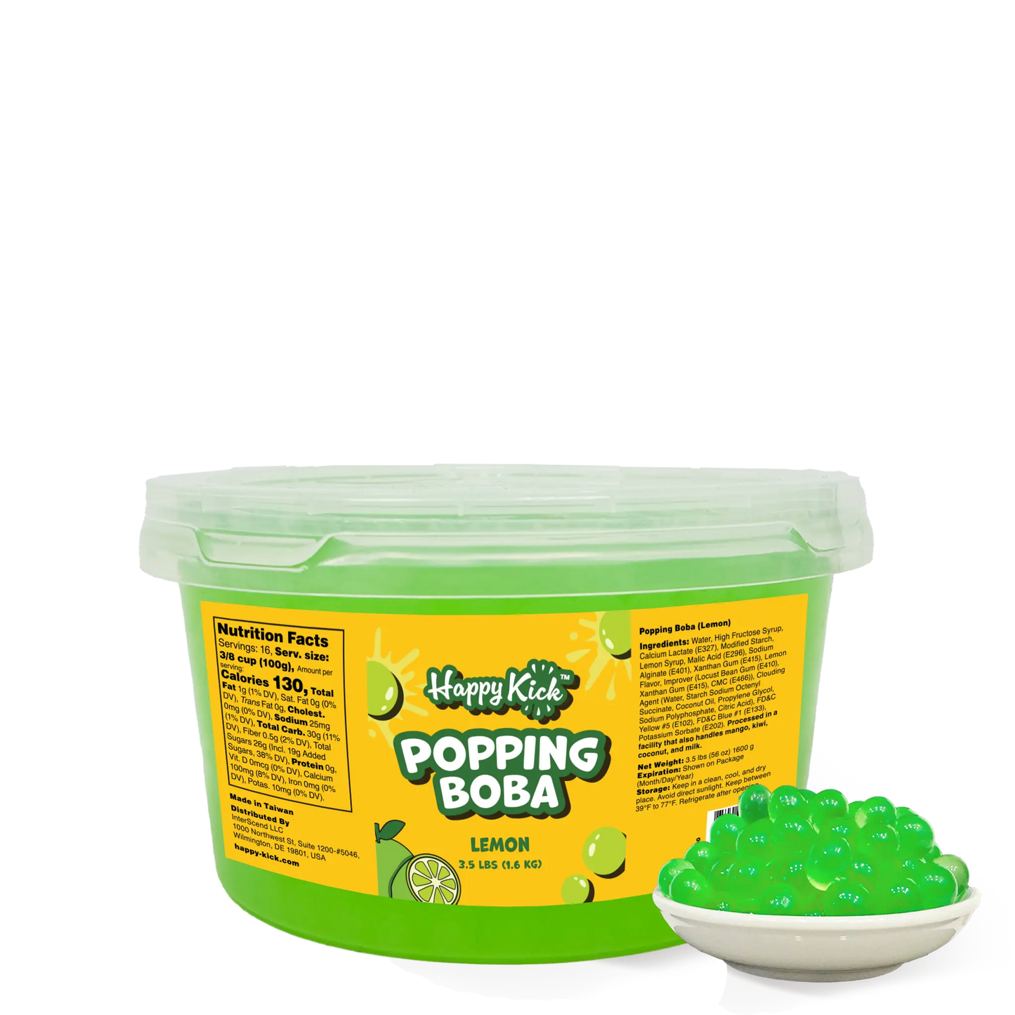 Ready-To-Eat Popping Boba (7.5 lbs)