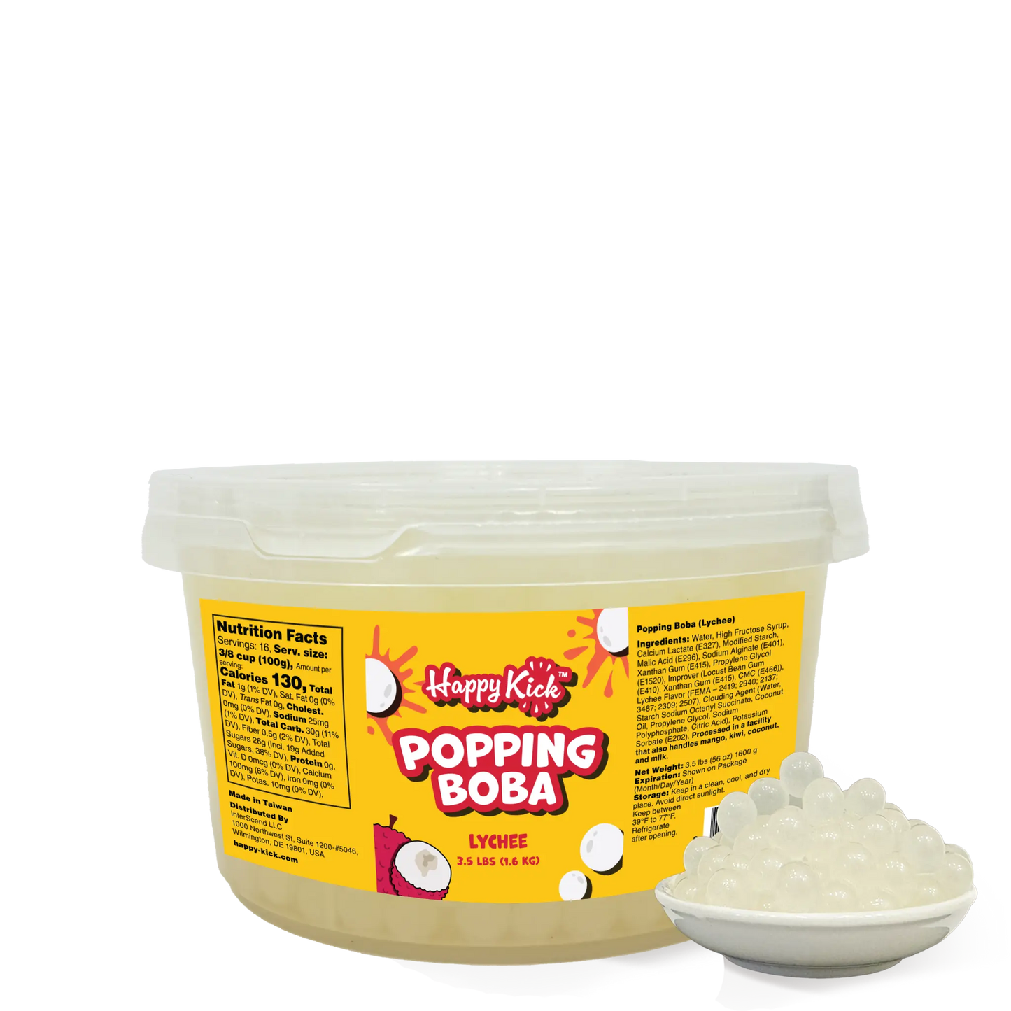 Ready-To-Eat Popping Boba (7.5 lbs)