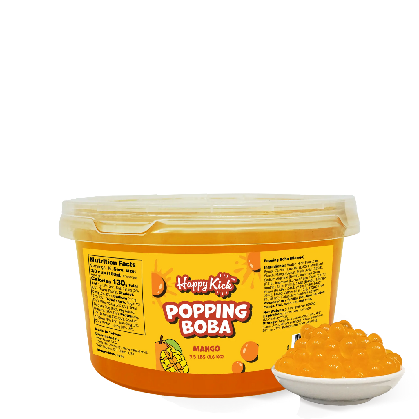 Ready-To-Eat Popping Boba (7.5 lbs)