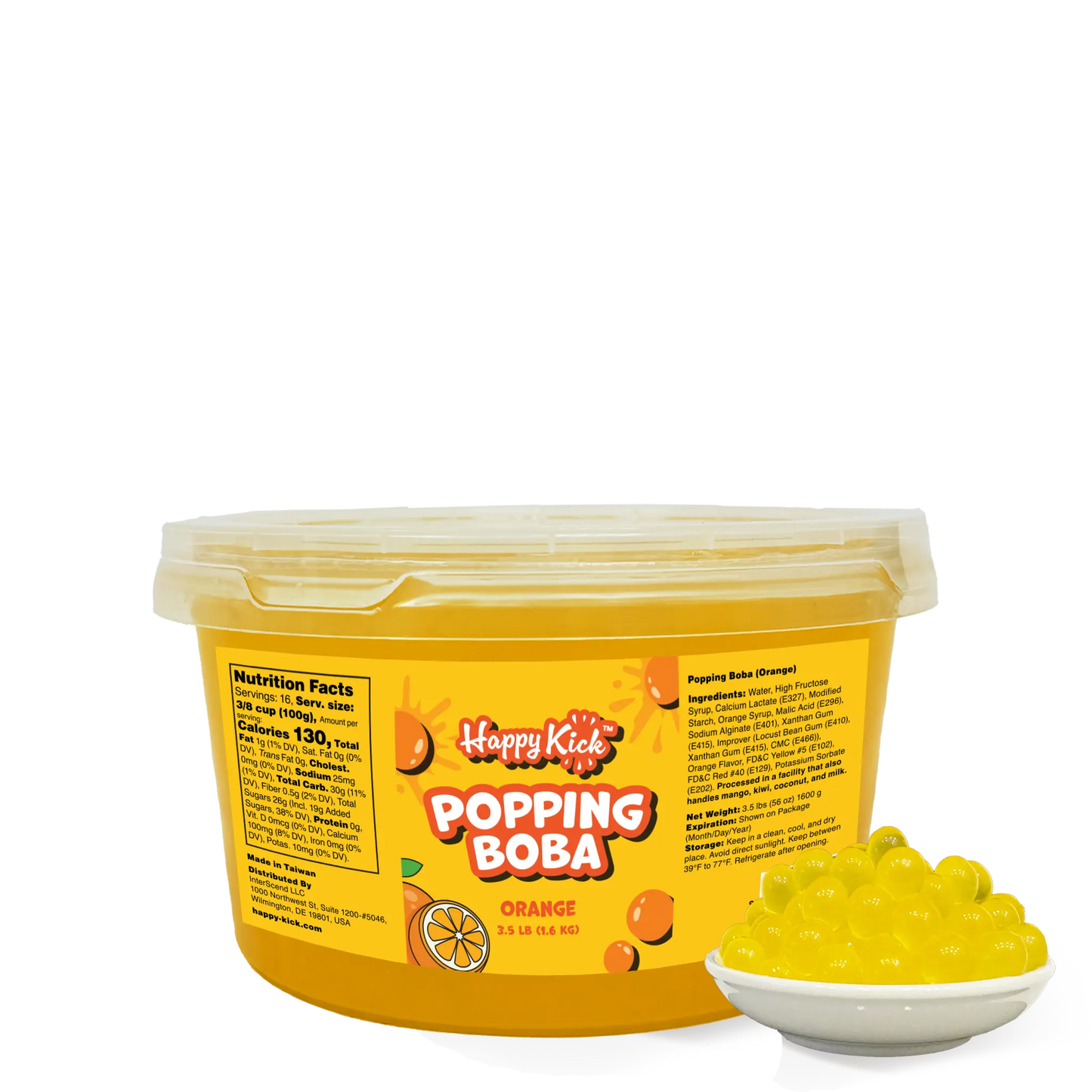 Ready-To-Eat Popping Boba (7.5 lbs)