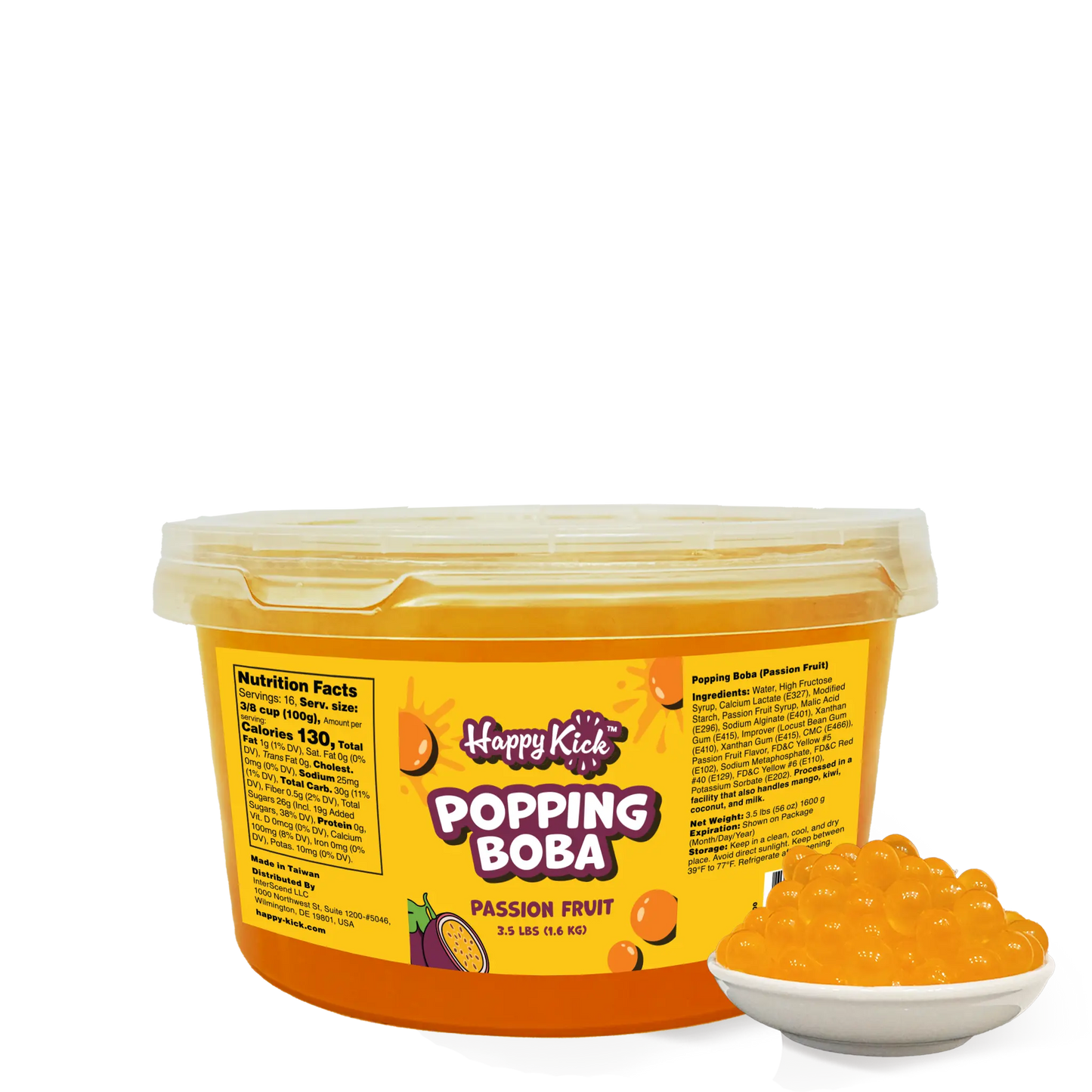 Ready-To-Eat Popping Boba (7.5 lbs)