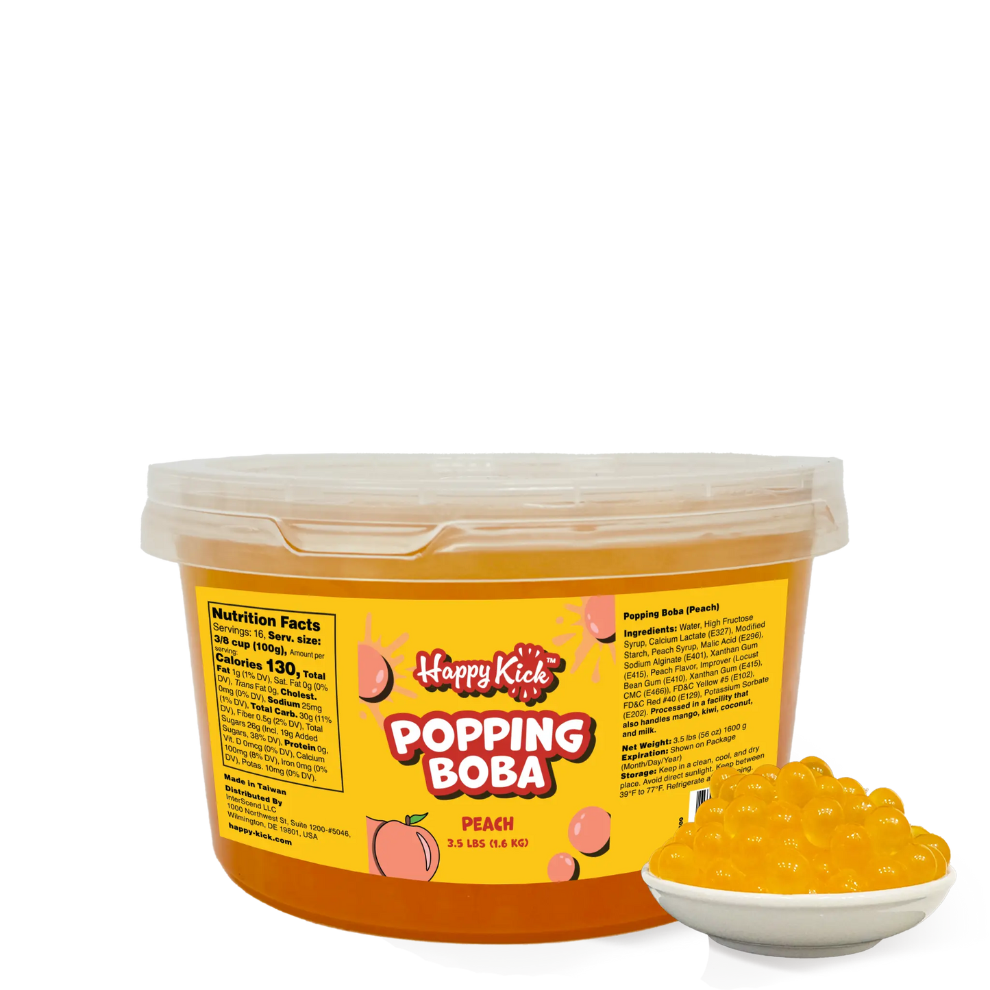 Ready-To-Eat Popping Boba (7.5 lbs)