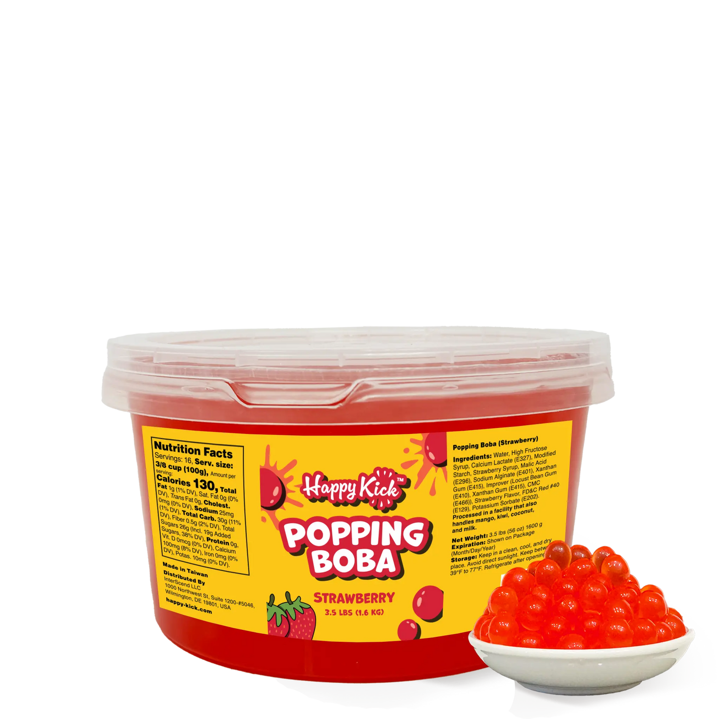 Ready-To-Eat Popping Boba (7.5 lbs)